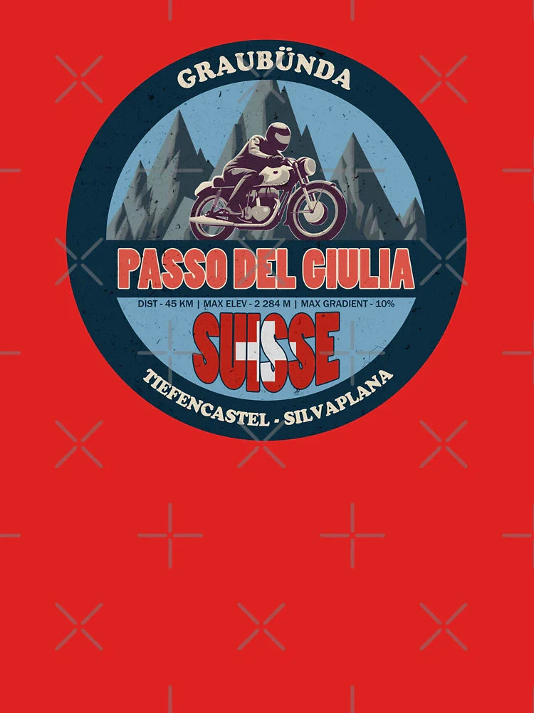 Passo del Giulia, Graubünda, Switzerland Classic T-Shirt
