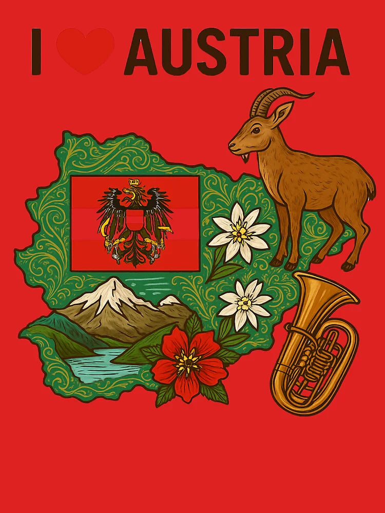 AUSTRIA â€“ For real Austrians! Classic T-Shirt