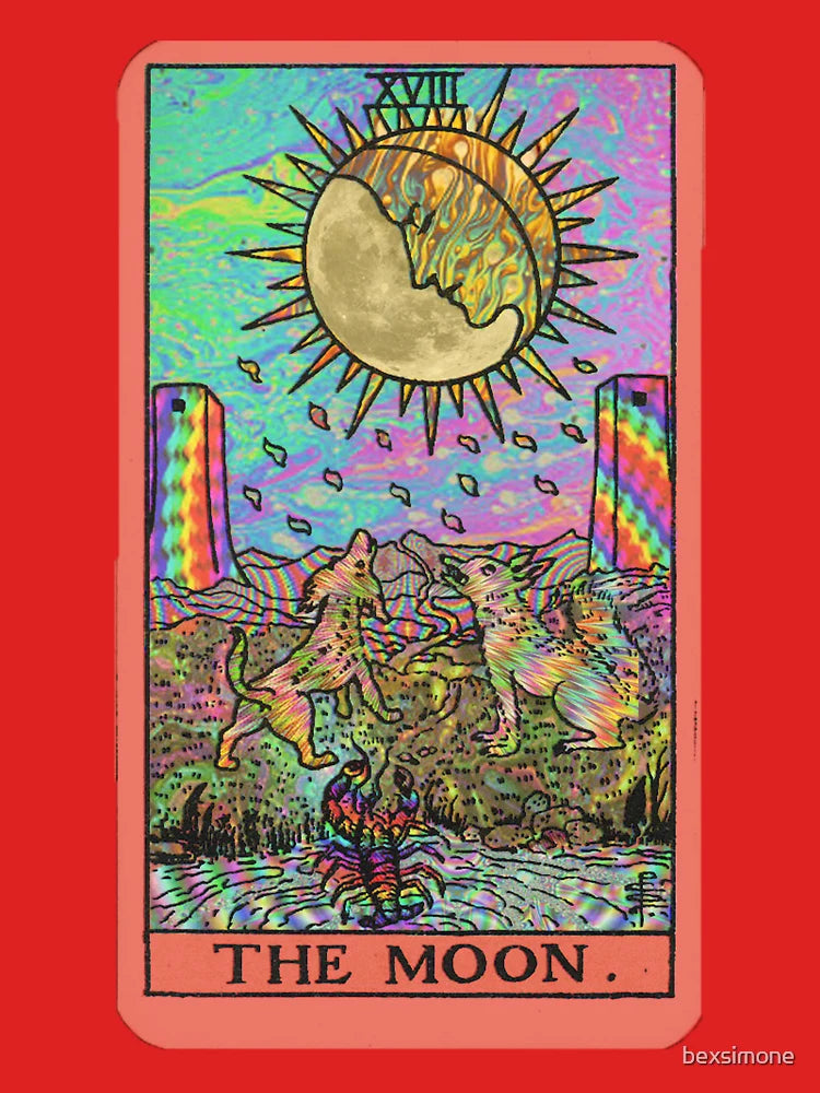 Psychadelic Tarot- The moon Classic T-Shirt