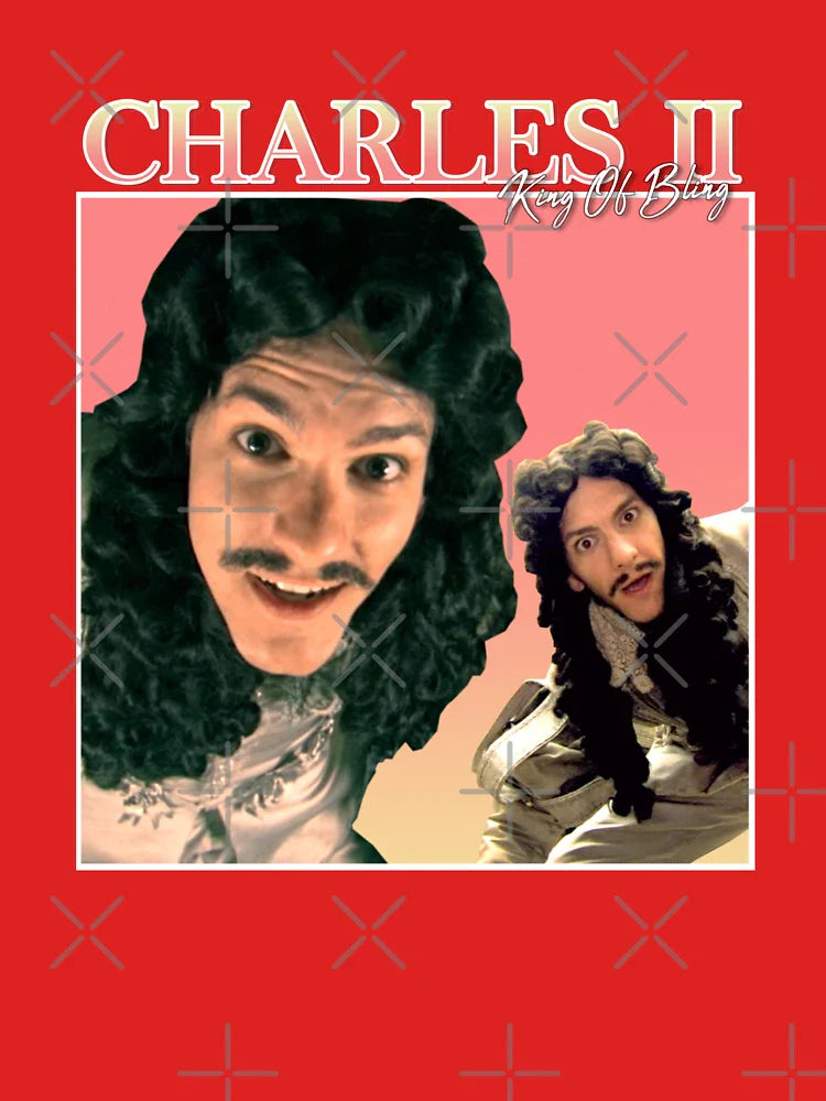 Charles II Vintage/Retro Design Classic T-Shirt