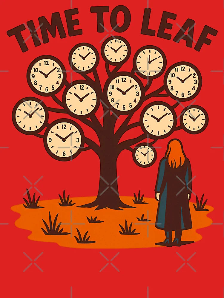 Time to Leaf Surreal Nature Art Classic T-Shirt