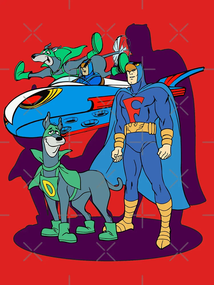 BLUE FALCON AND DYNOMUTT Classic T-Shirt