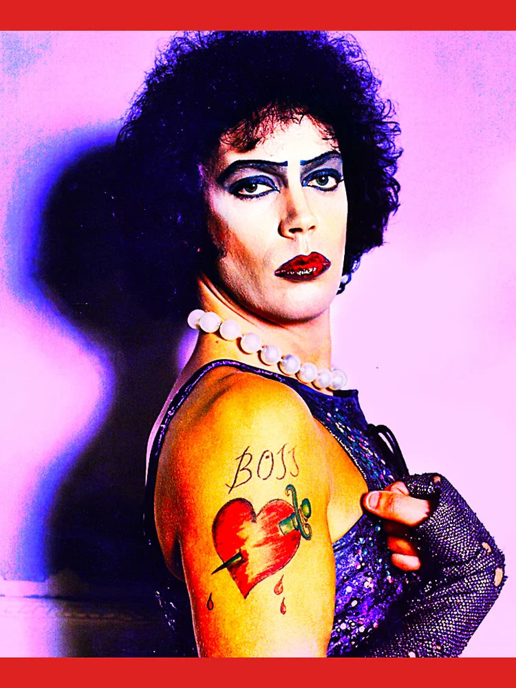 The Rocky Horror Picture Show Tim Curry Classic T-Shirt