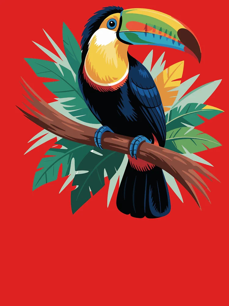 Exotic Toucan Tropical Bird Tee Colorful Jungle Animal Summer Classic T-Shirt