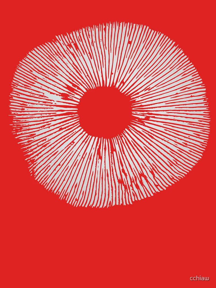 Mycology Mushroom Spore Print Art Classic T-Shirt
