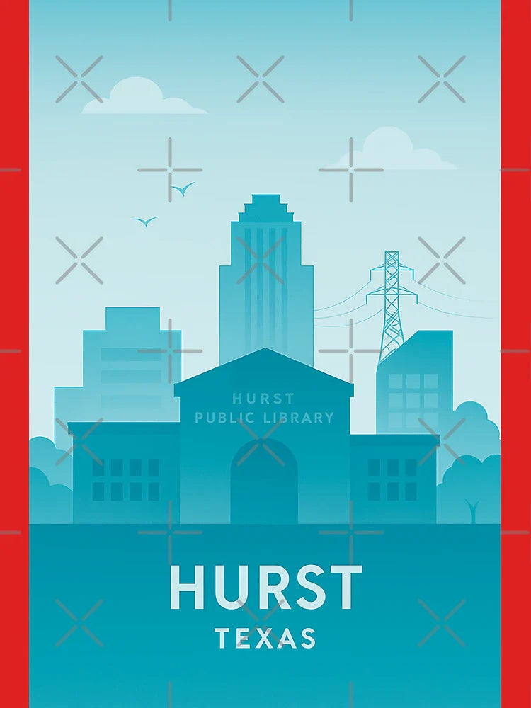 Hurst Texas Travel  Classic T-Shirt