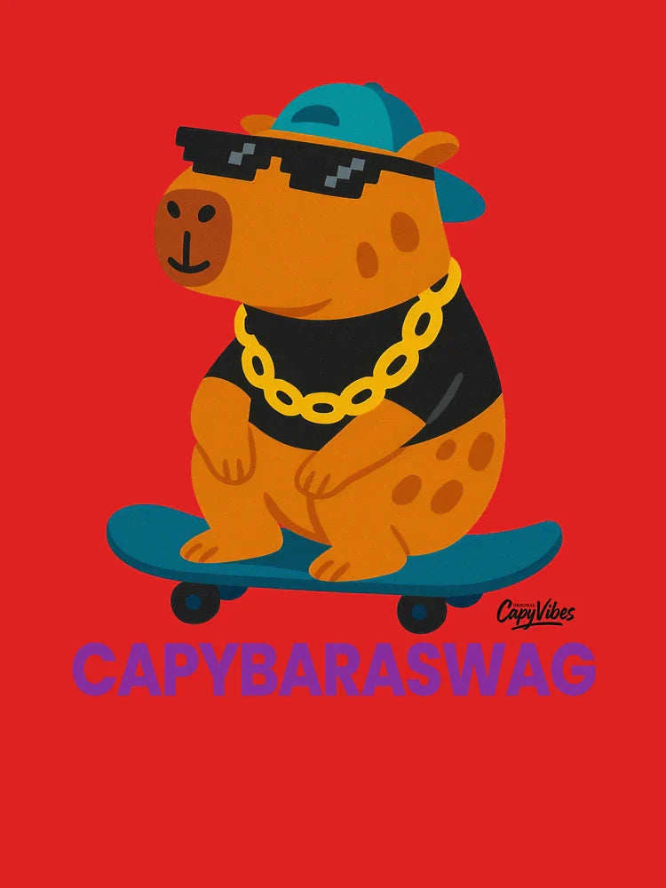 CapybaraSwag: Too Cool To Care Classic T-Shirt