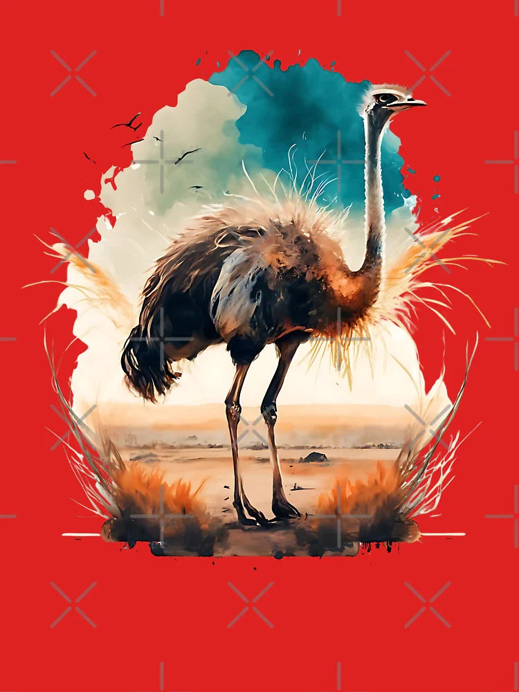 Ostrich a runner Classic T-Shirt