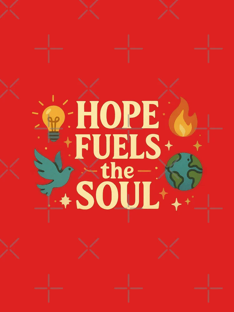 Hope Fuels The Soul – Cinematic Sunrise Silhouette Illustration Classic T-Shirt