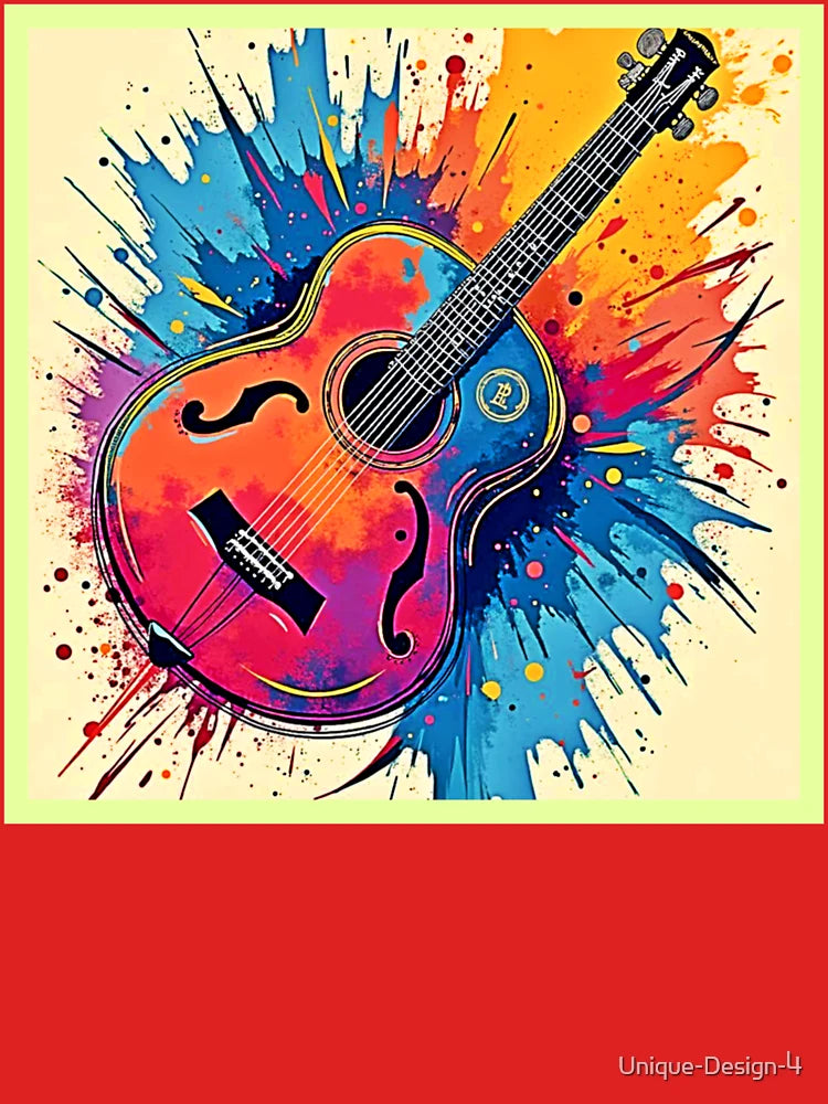 Music Explodes in Color Vibes Classic T-Shirt