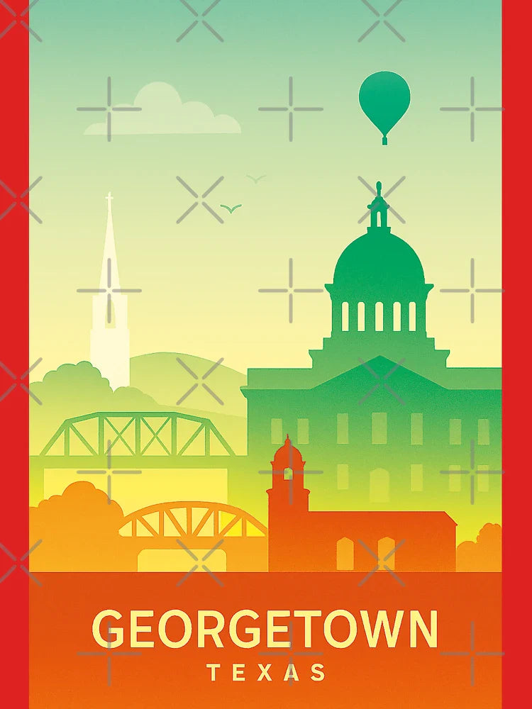 Georgetown Texas Travel  Classic T-Shirt