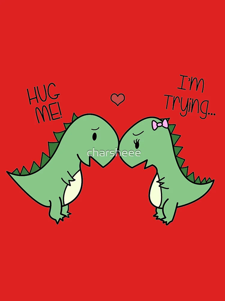 Dino Love! (Hug Me!) Classic T-Shirt