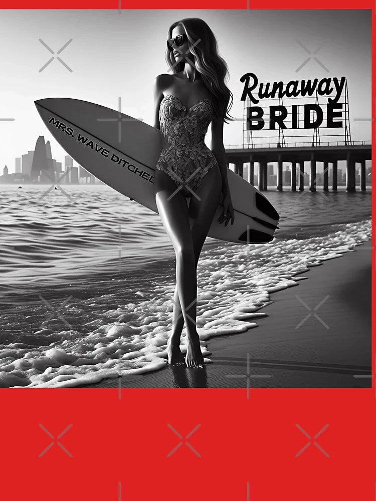 Runaway Bride Surf Noir Classic T-Shirt