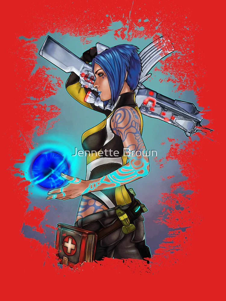 Borderlands 2 Maya the Siren Splatter Tee Classic T-Shirt