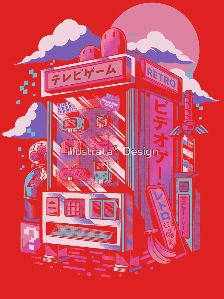 Retro gaming machine Classic T-Shirt
