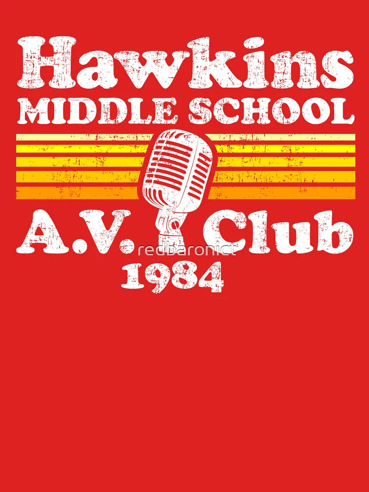 Hawkins Middle School A.V. Club Classic T-Shirt