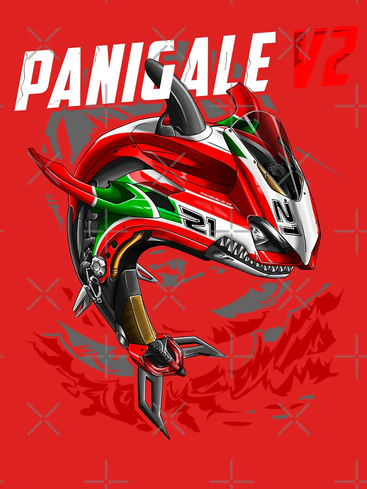 Ducati Panigale V2 (Bayliss) for Motorcycle Riders Classic T-Shirt