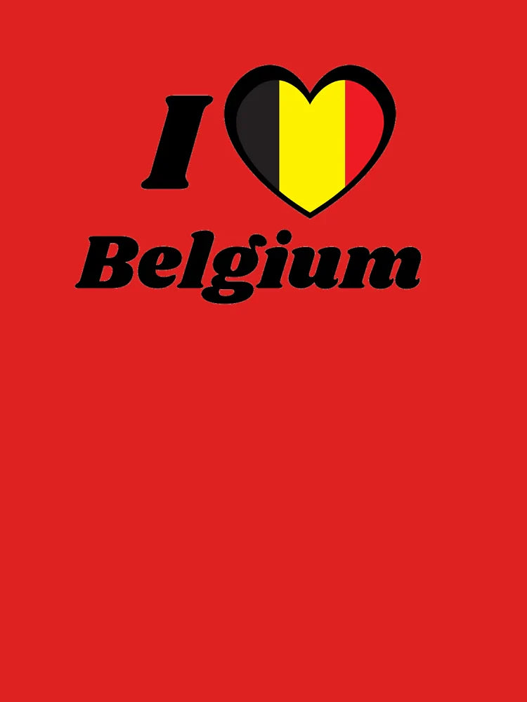 I love Belgium  Classic T-Shirt