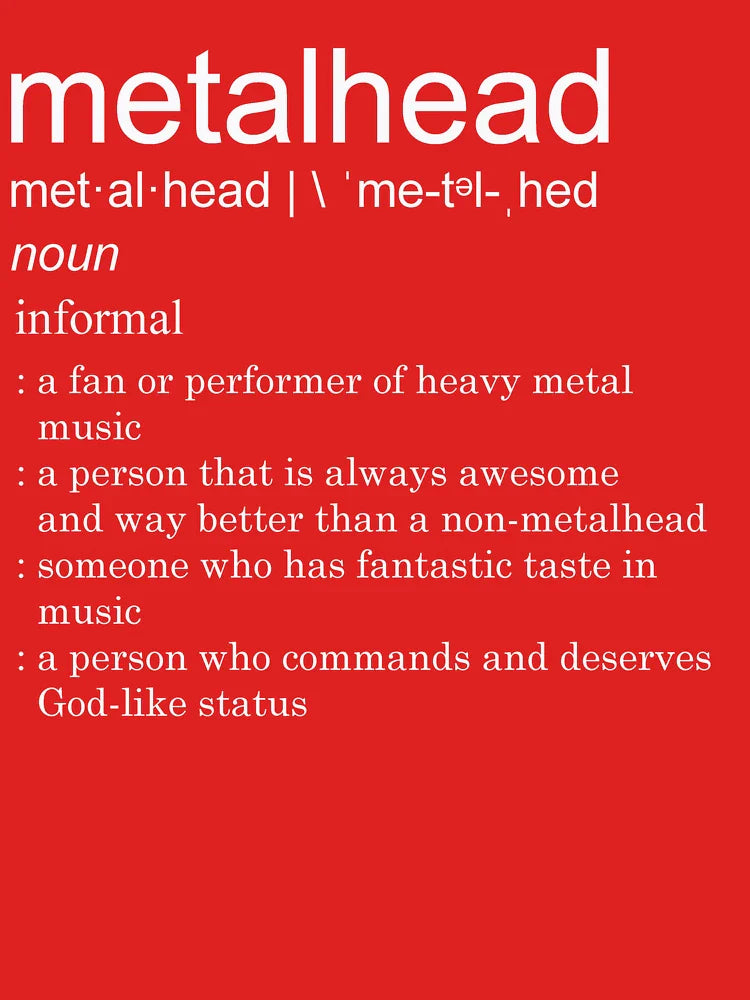Metalhead Meaning Classic T-Shirt
