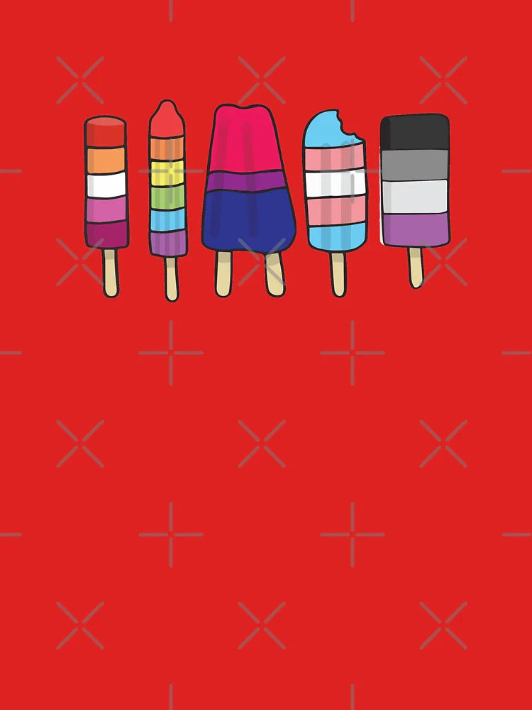 LGBT Popsicles Classic T-Shirt