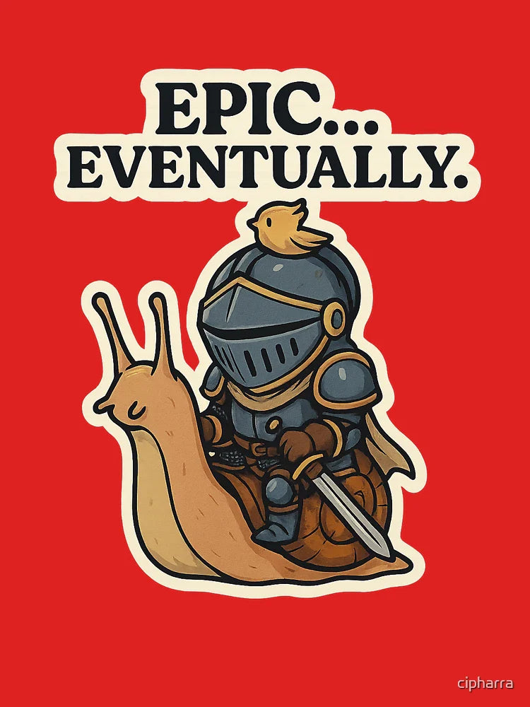 Chibi Snail Knight  Classic T-Shirt