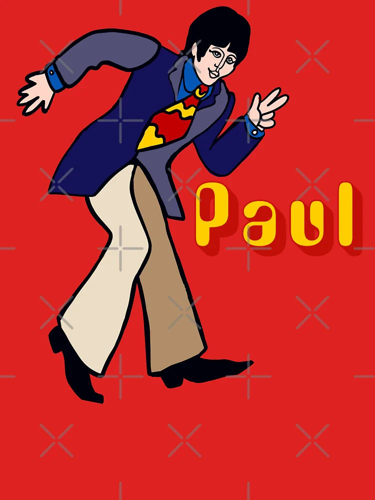 Paul McCartney Yellow Submarine character  Classic T-Shirt