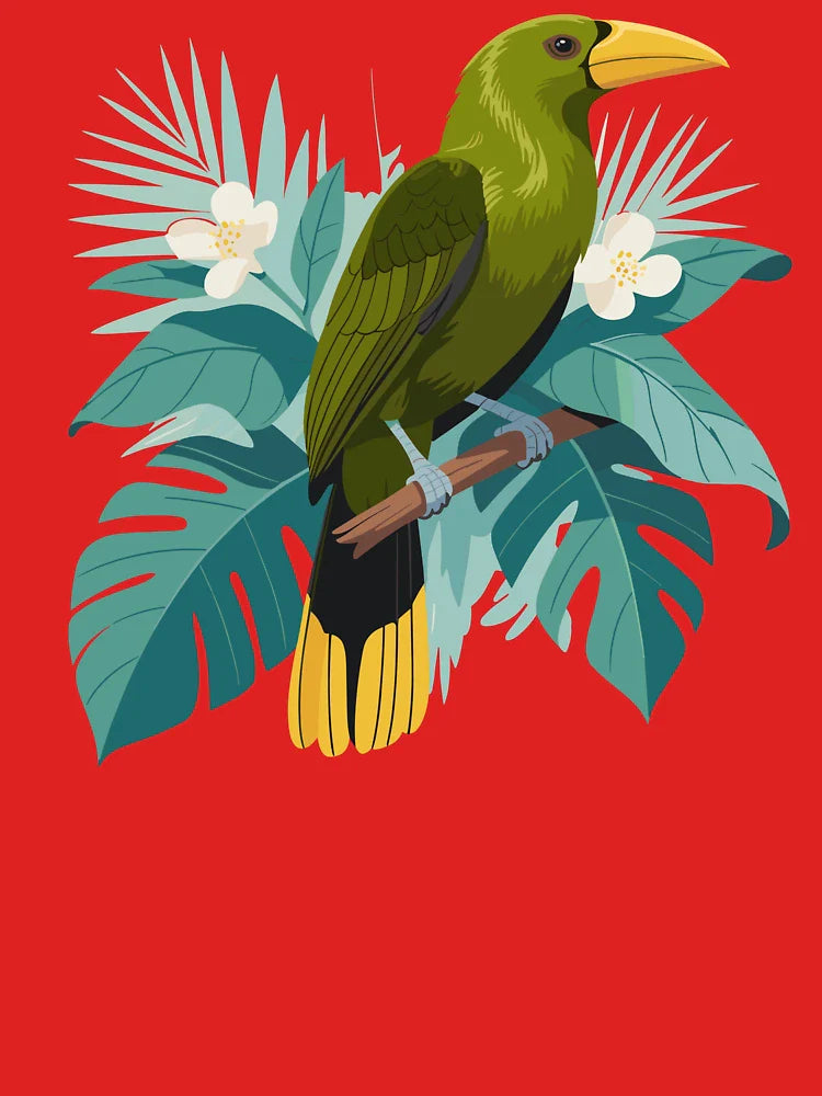 Green Oropendola Tee Exotic Amazon Jungle Bird Shirt Classic T-Shirt
