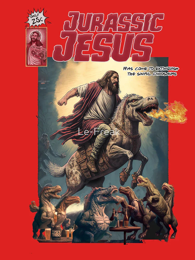 Jurassic Jesus Classic T-Shirt