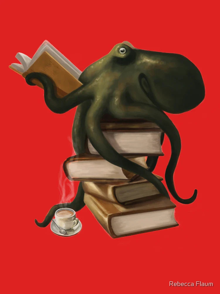 Well-Read Octopus Classic T-Shirt