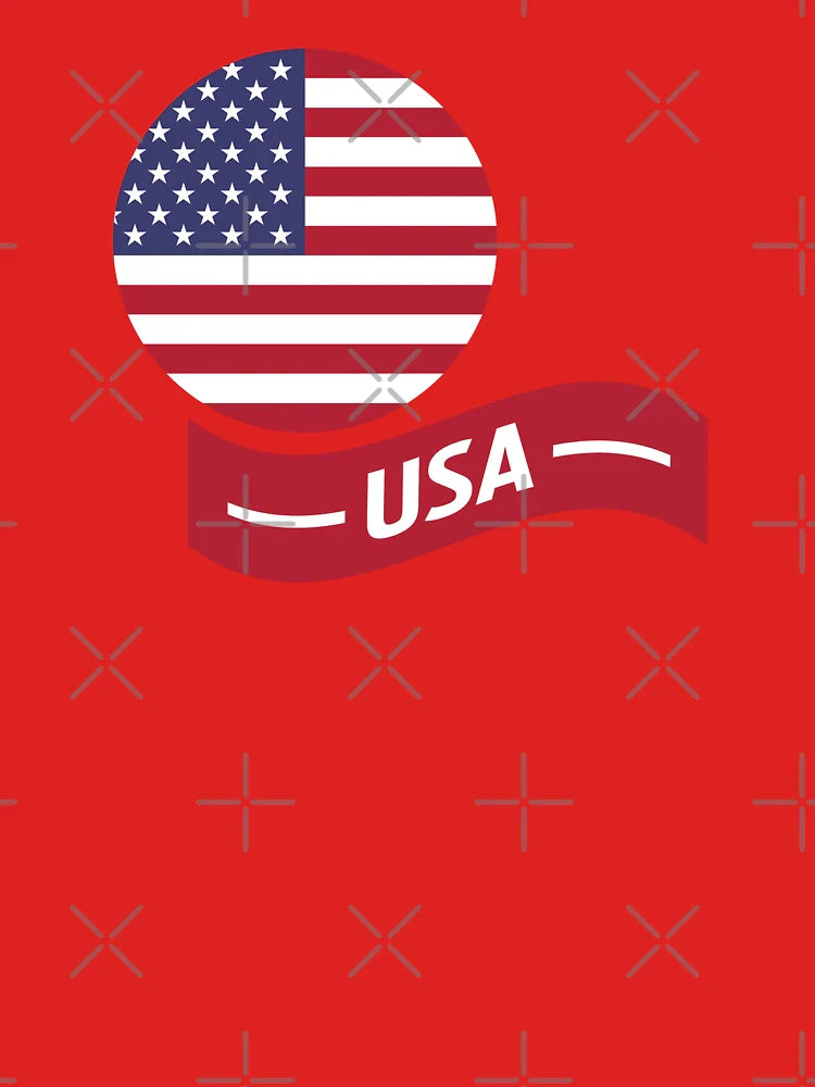 USA Flag Classic T-Shirt