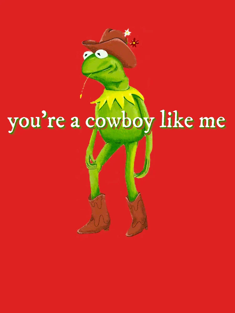 Cowboy Like Me Frog Classic T-Shirt