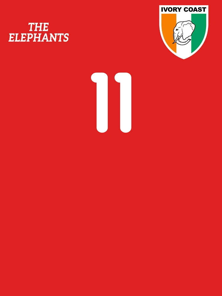 Ivory Coast (Côte d'Ivoire) Soccer Pride Retro Football Jersey for Fans Classic T-Shirt