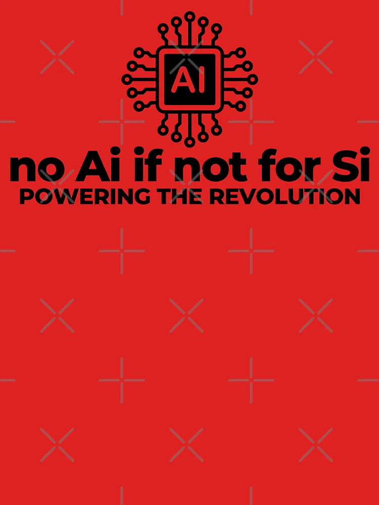 No Ai (Artificial Intelligence) if not for Si (Silicon). Classic T-Shirt