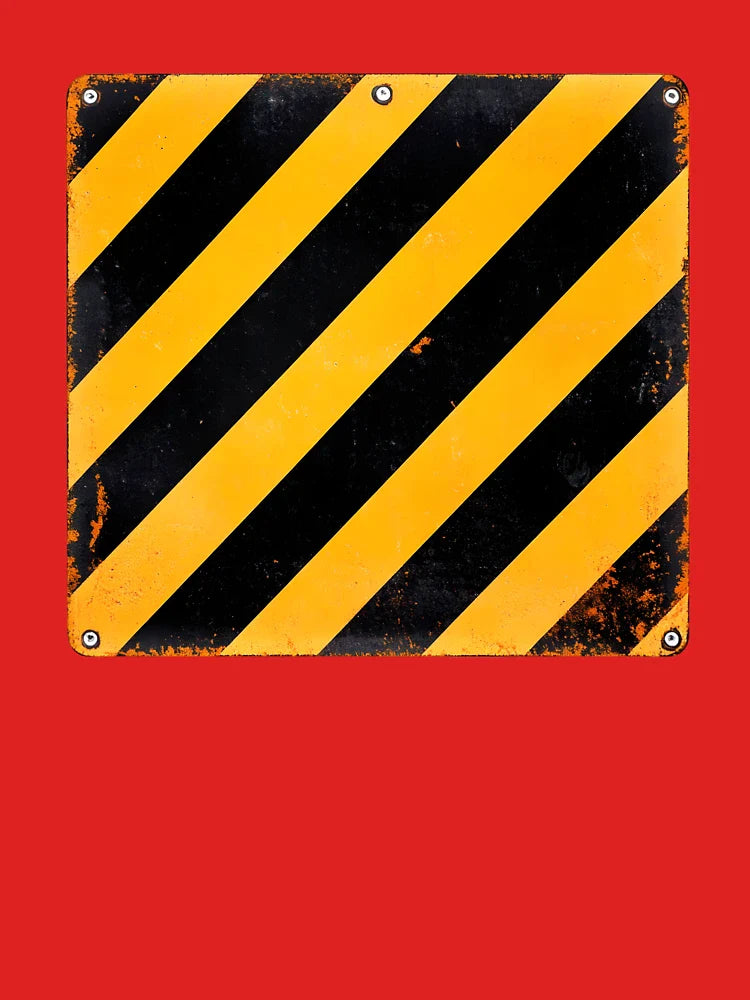 Print0009 - Tag it Your Way - Graffiti Tagger Blank - blank hazard signs, info labels, and industrial-style templates for Street Artists, Taggers, Bomberz • GRAFFITI BLANKS • Tag-Ready | Art-Ready Classic T-Shirt