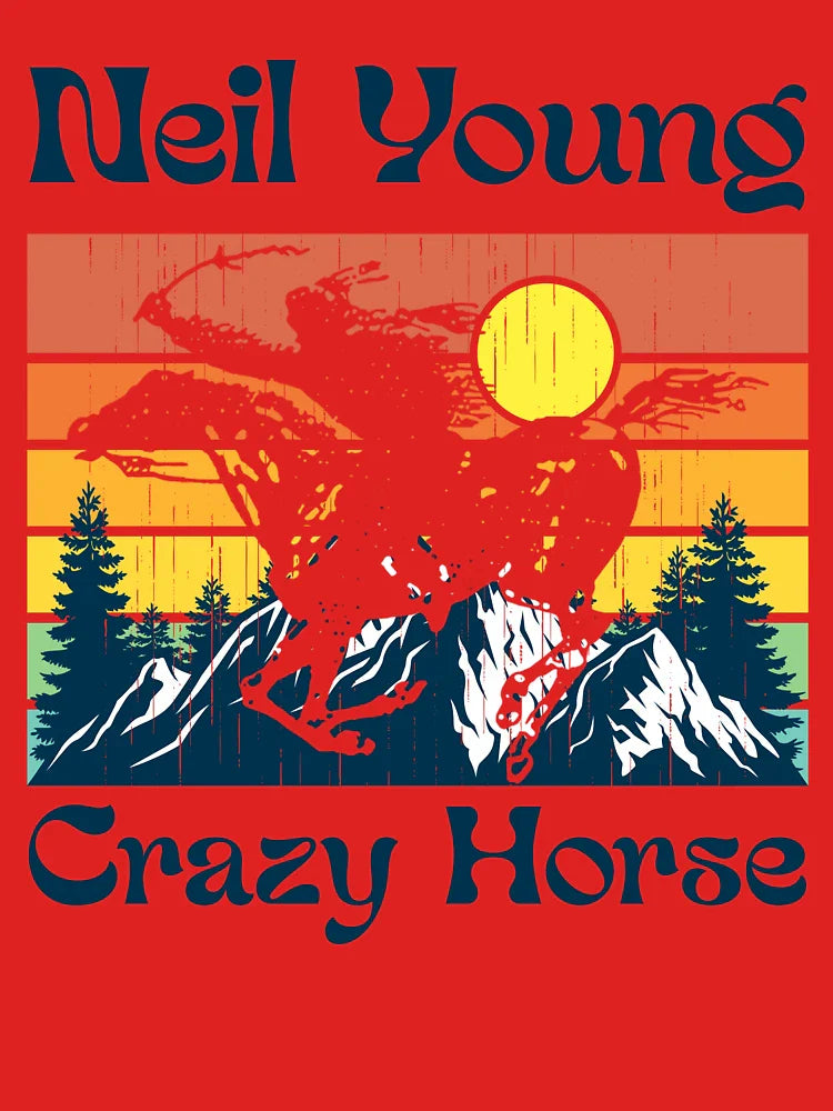 Vintage Crazy Horse Neil Classic T-Shirt