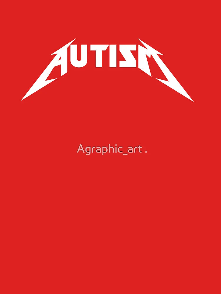 Autism Metallica parody, funny autism, neurodivergent  Classic T-Shirt
