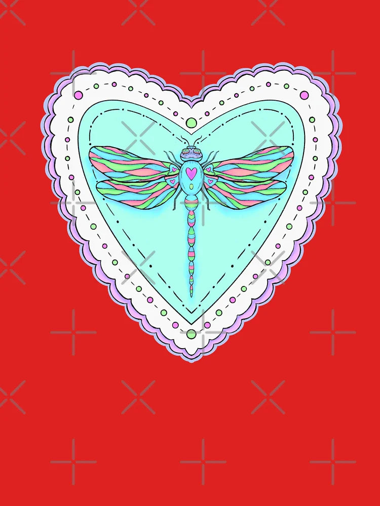 Dragonfly Doily Classic T-Shirt