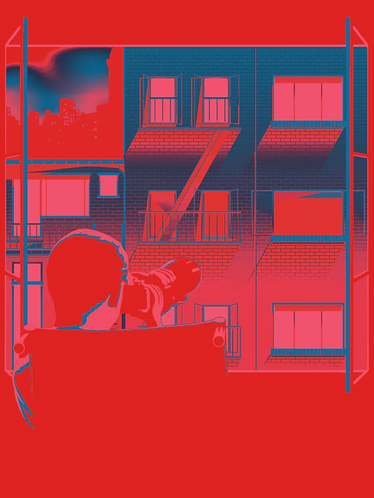 Alfred Hitchcock - Rear Window Classic T-Shirt