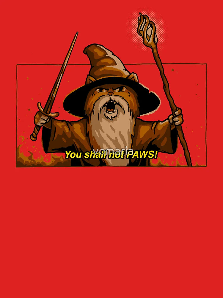 You Shall Not PAWS! Classic T-Shirt