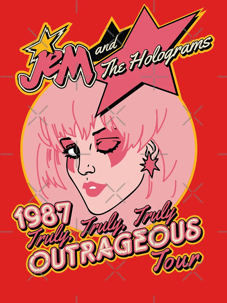 Jem and The Holograms Tour Classic T-Shirt