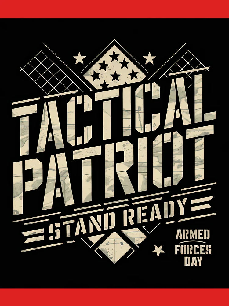 Tactical Patriot Stand Ready - Armed Forces Day - Military Veteran Support Classic T-Shirt