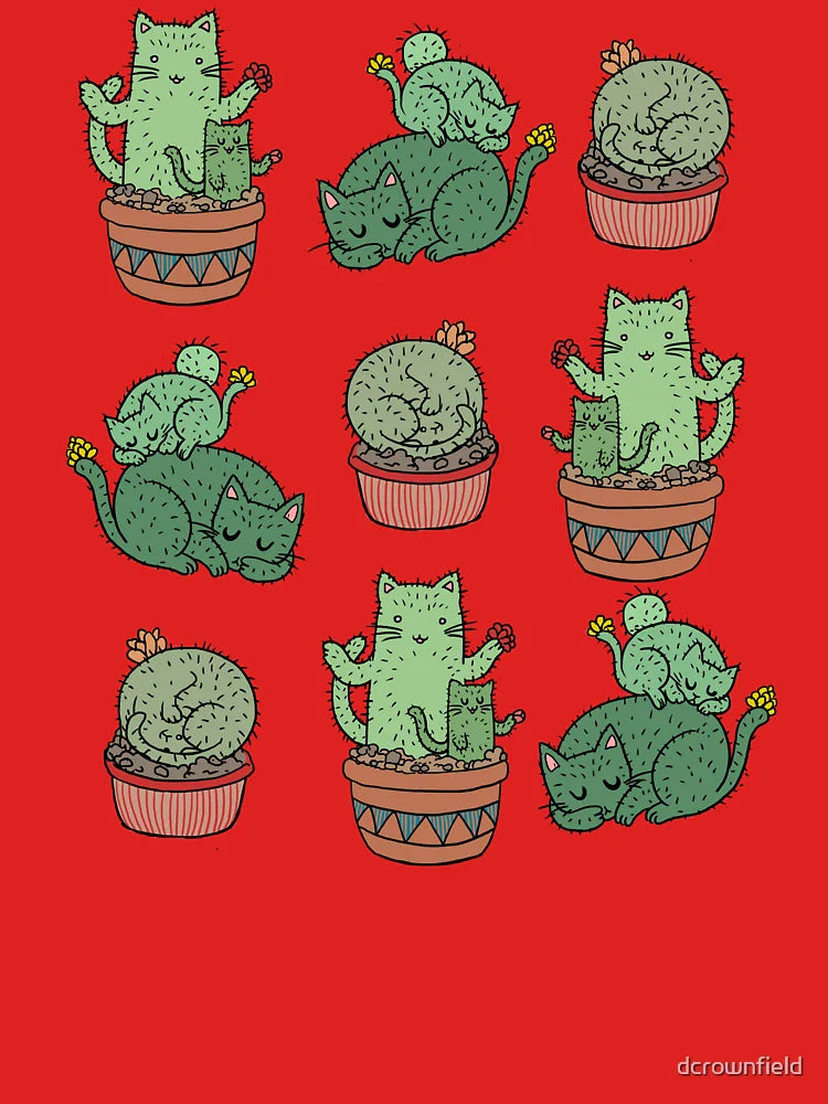 Cactus Cats Classic T-Shirt