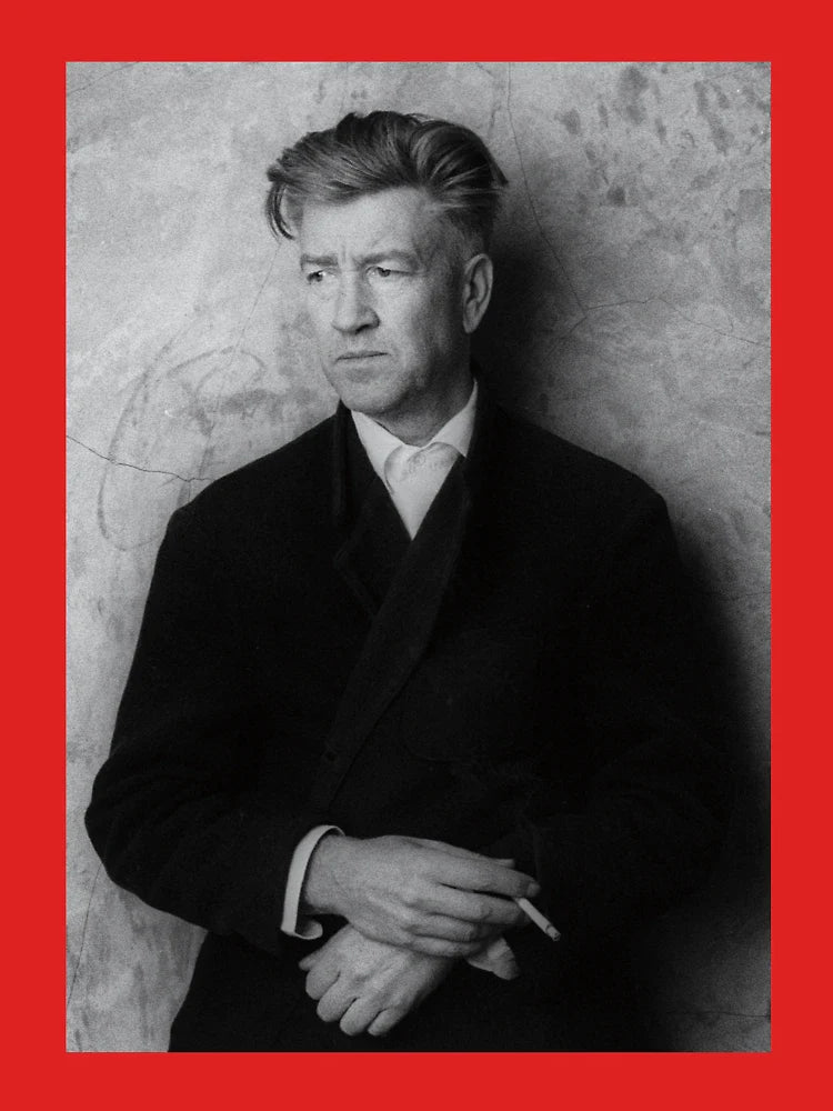 David Lynch Black and White Portrait – Surrealist Director Art Print Classic T-Shirt