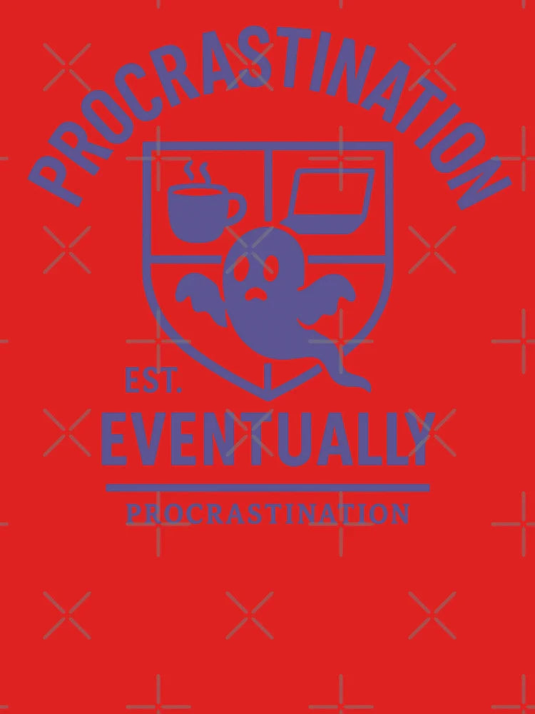Procrastination University – Lazy Student Life Design Classic T-Shirt