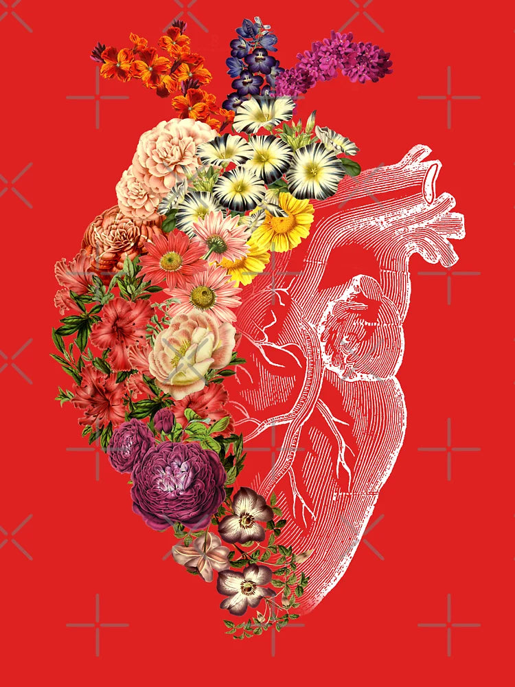 Flower Heart Spring by Tobe Fonseca Classic T-Shirt