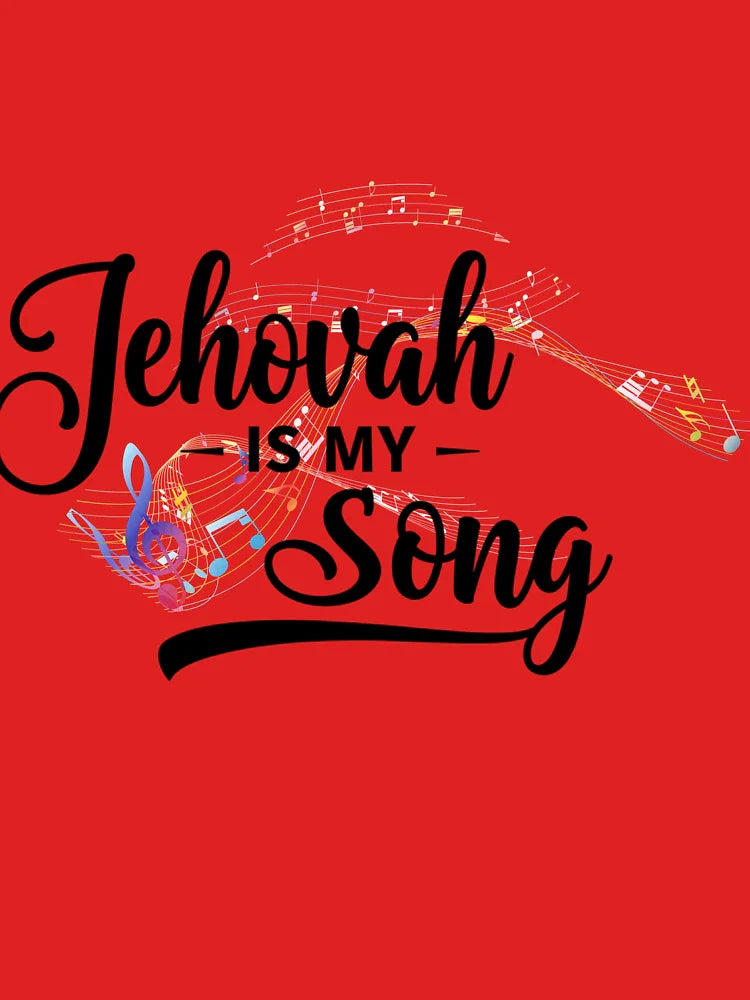 Jehovah Is My Song Musical Notes Classic T-Shirt