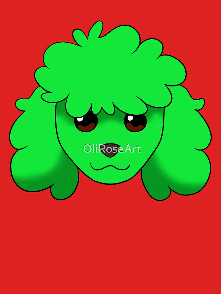 Green Poodle Classic T-Shirt