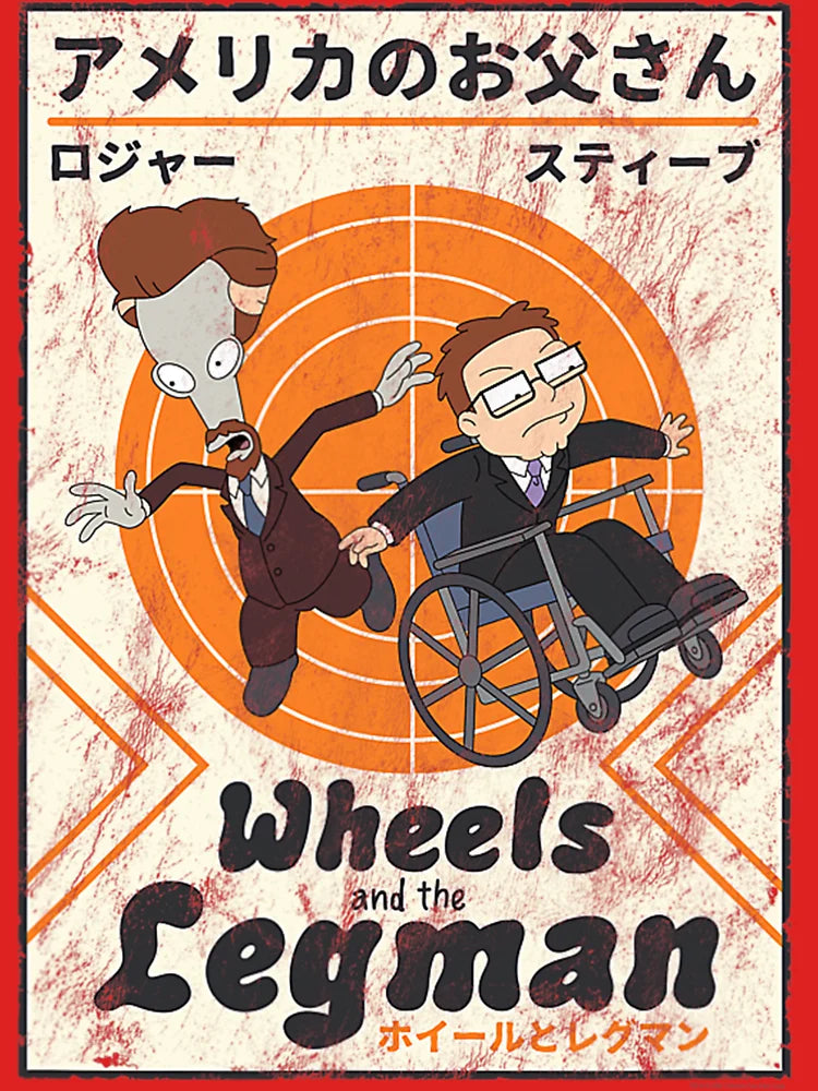 American Dad Wheels And The Legman Classic T-Shirt