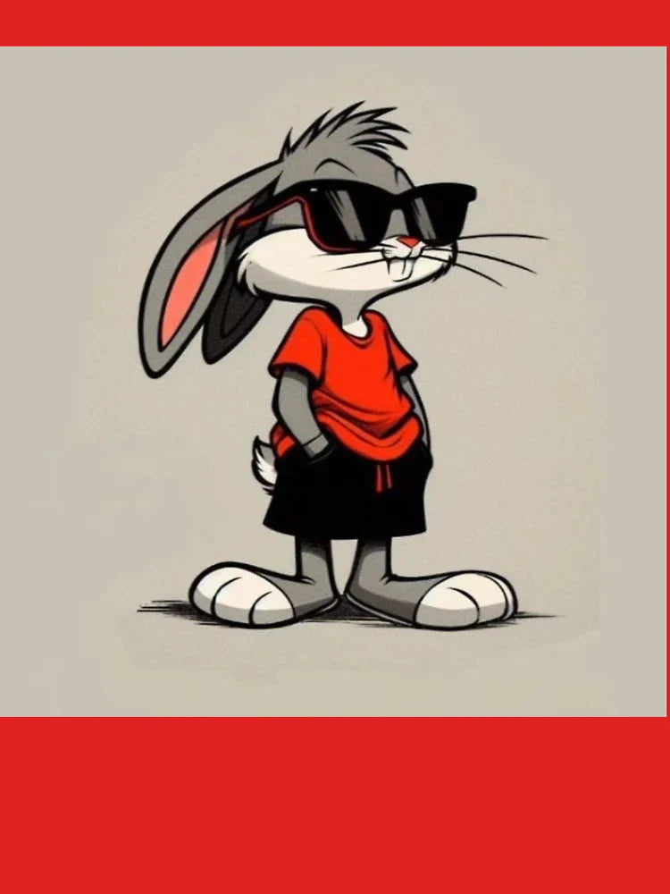 beautiful cute rabbit drawing Classic T-Shirt