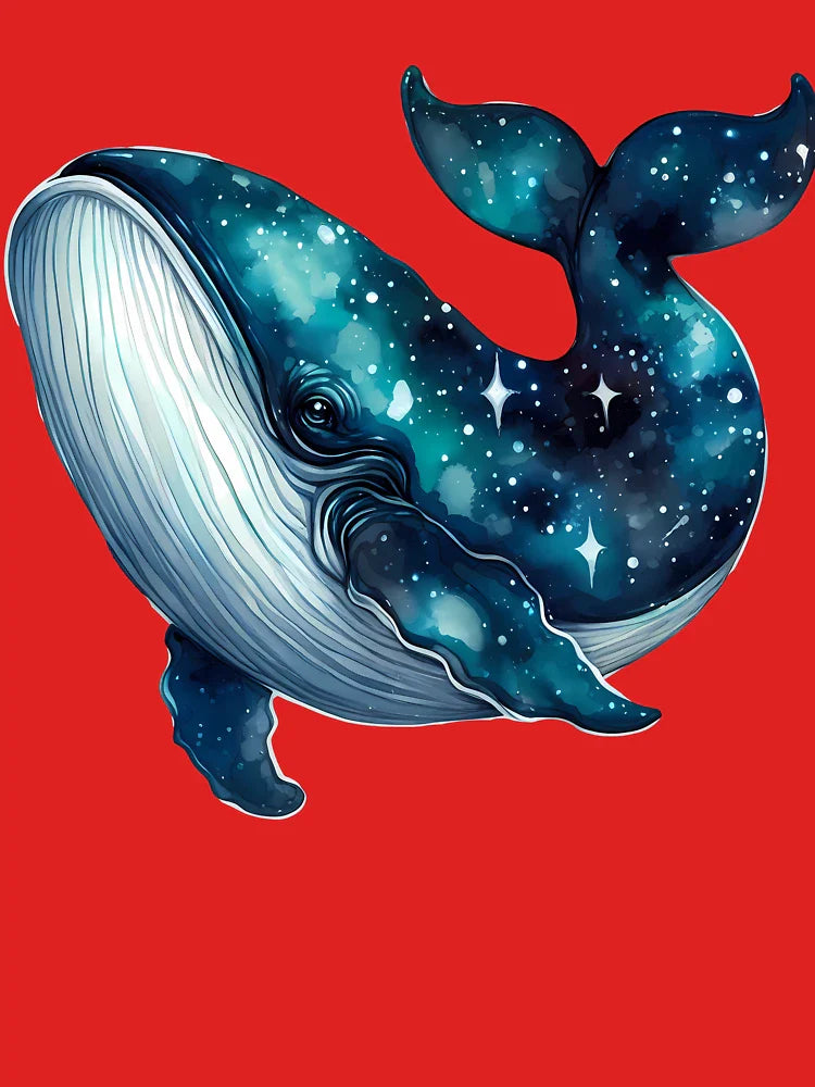 Watercolor Whale Classic T-Shirt